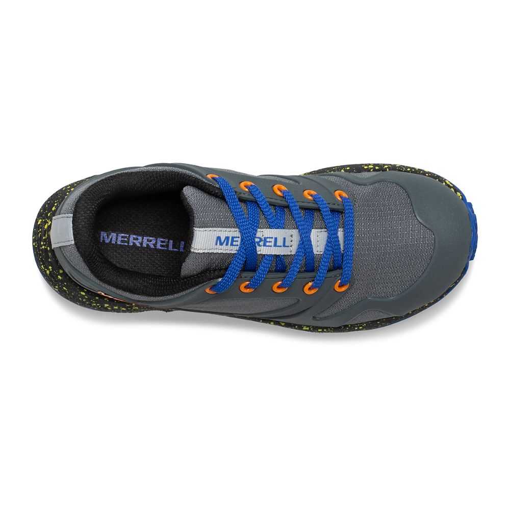 Boys' Merrell Altalight Low Sneakers Grey/Orange | Israel-246397