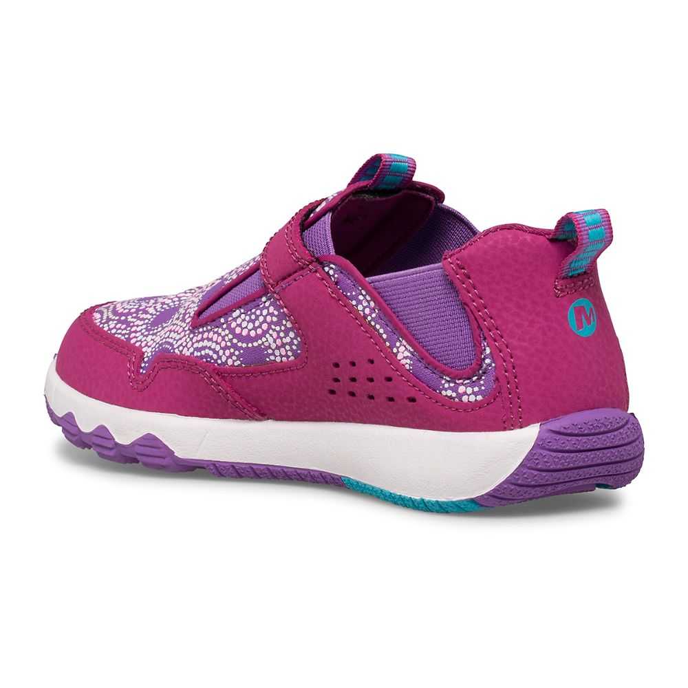 Boys' Merrell Chroma Moc Sneakers Fuchsia | Israel-126743