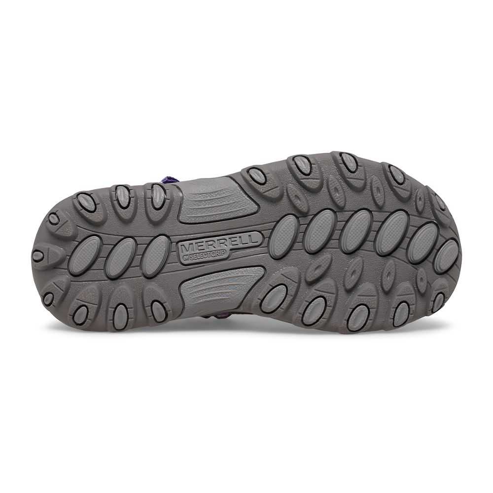 Boys' Merrell Hydro H2O Sandals Purple | Israel-3960712