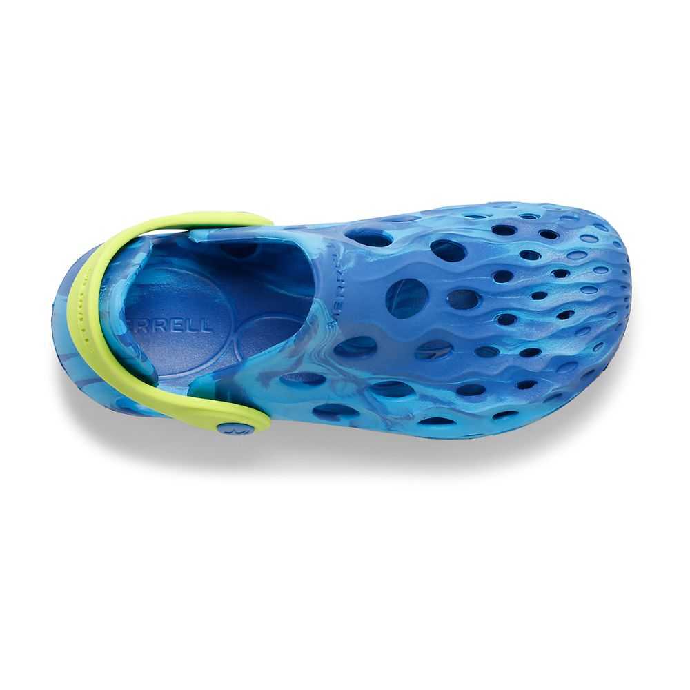 Boys' Merrell Hydro Moc Slip On Shoes Blue | Israel-902731