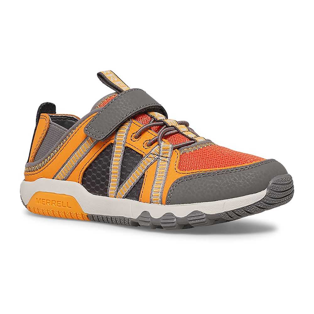 Boys' Merrell Hydro Sneakers Grey/Orange | Israel-1374028