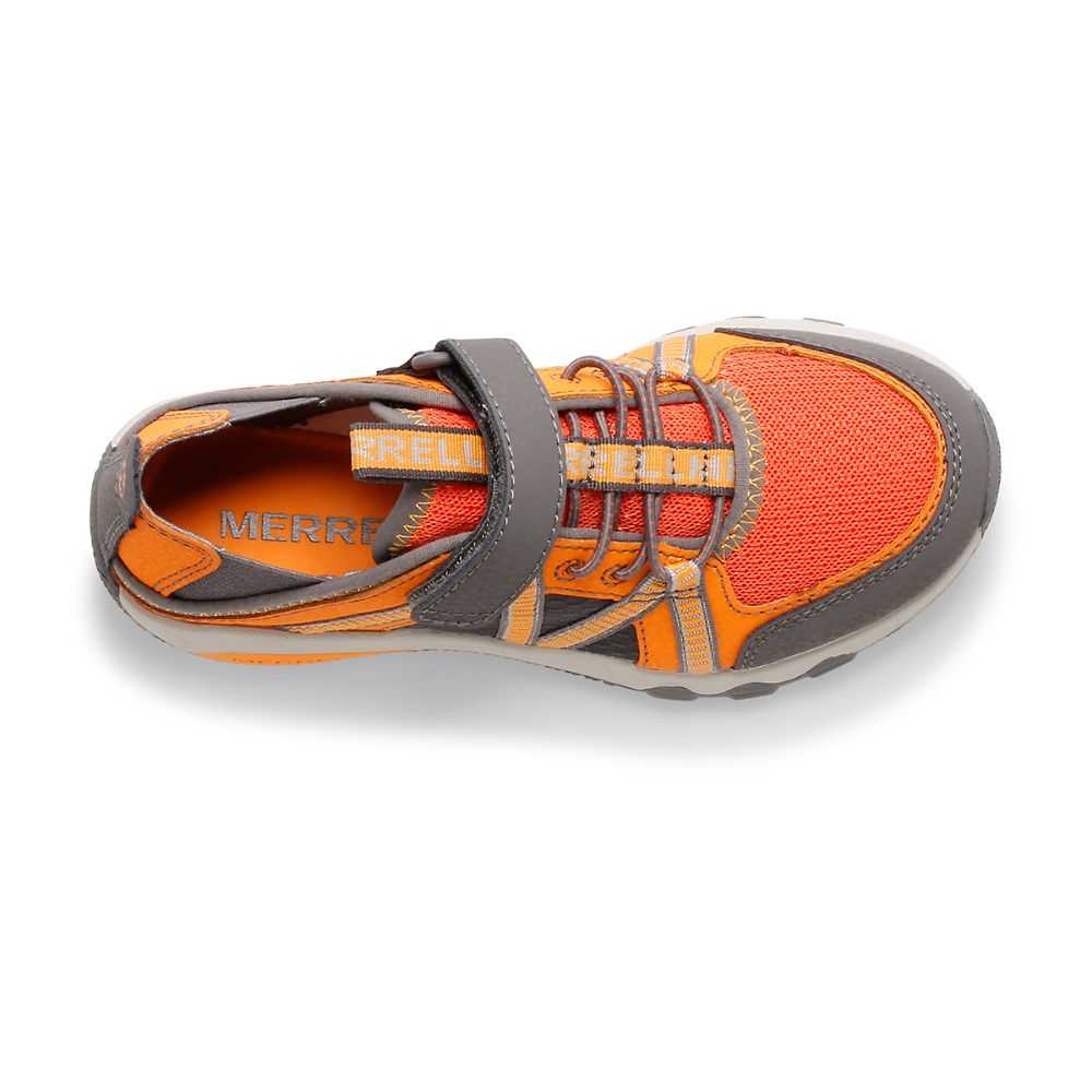 Boys' Merrell Hydro Sneakers Grey/Orange | Israel-1374028