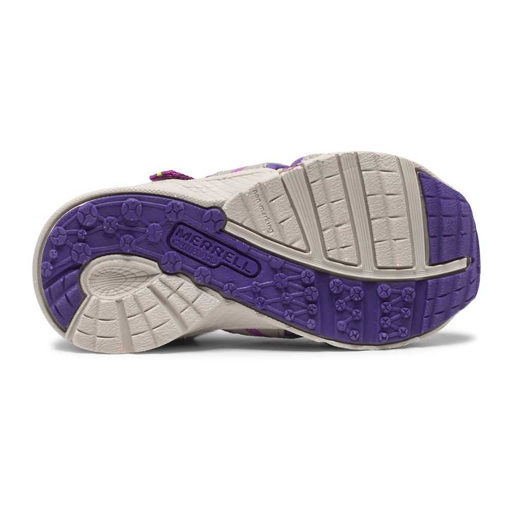 Boys' Merrell Hydro Water Shoes Brown/Purple | Israel-6374108