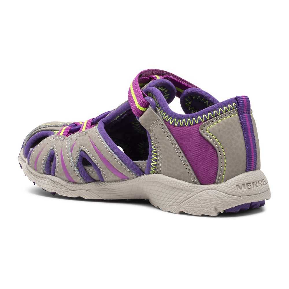 Boys' Merrell Hydro Water Shoes Brown/Purple | Israel-6374108