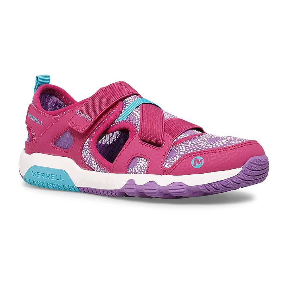 Boys' Merrell Hydro Water Shoes Fuchsia | Israel-968370