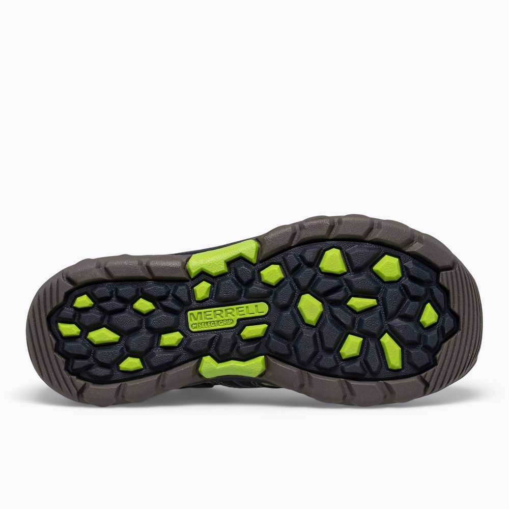 Boys' Merrell Hydro Water Shoes Navy/Green | Israel-683140