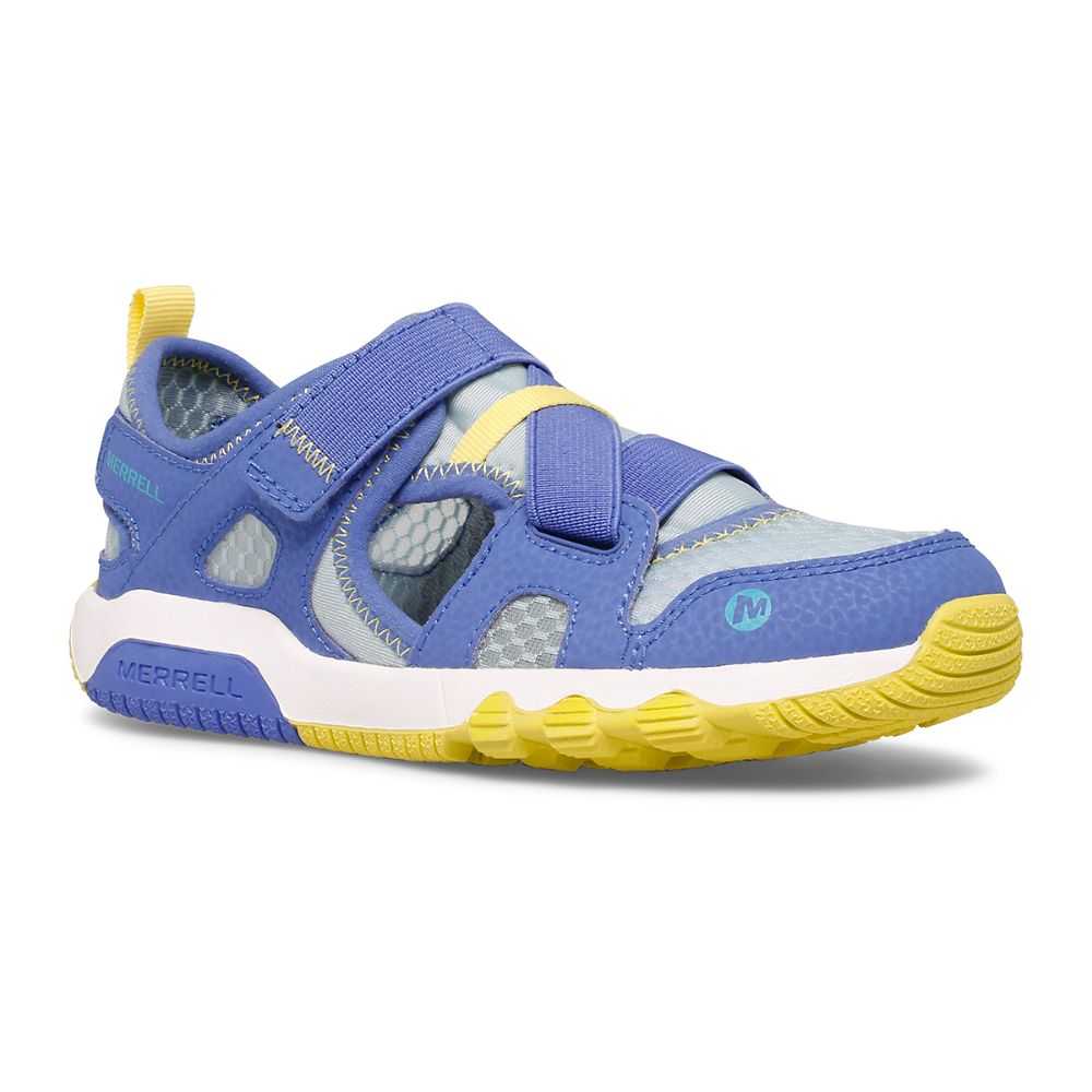 Boys' Merrell Hydro Water Shoes Royal/Light Green | Israel-603829