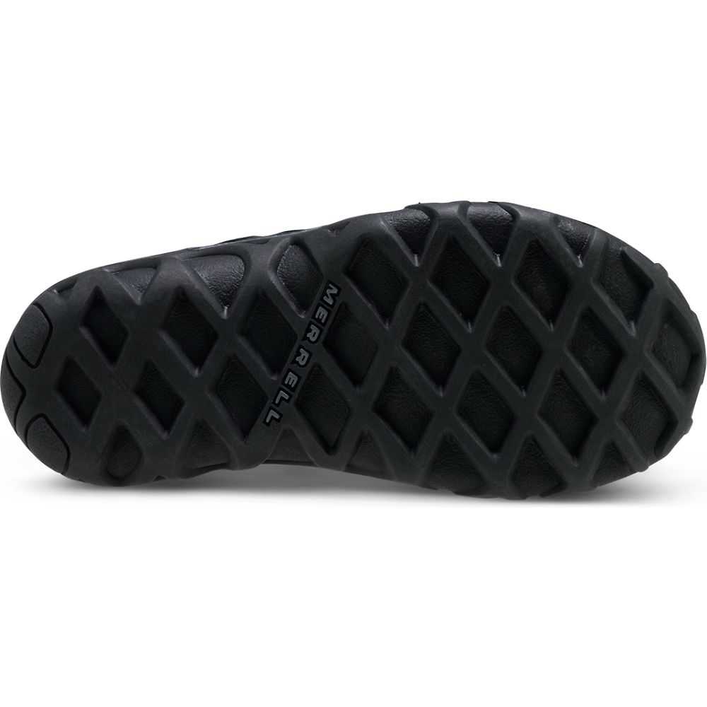 Boys' Merrell Jungle Moc Frosty Waterproof Slip On Shoes Black | Israel-983164