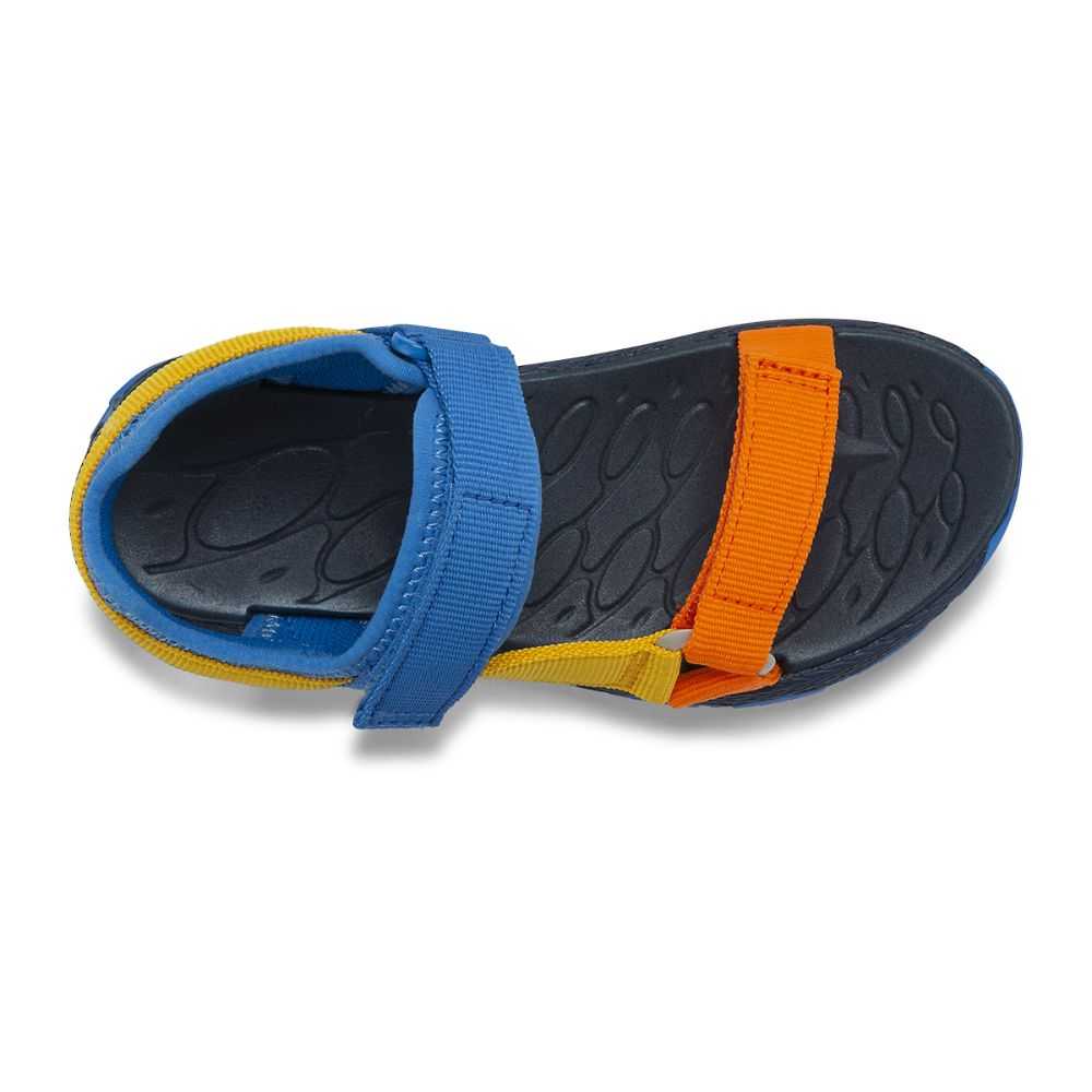 Boys' Merrell Kahuna Web Sandals Blue Multicolor | Israel-071264