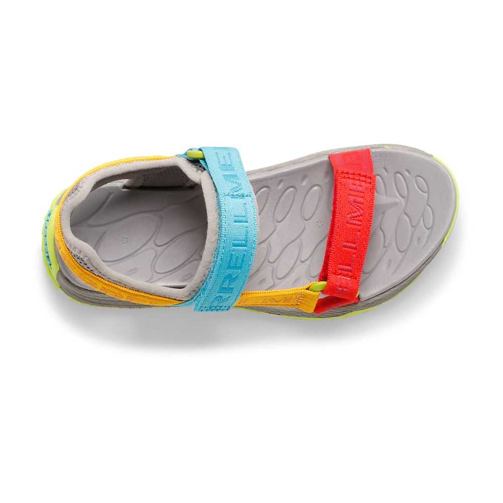 Boys' Merrell Kahuna Web Sandals Grey/Multicolor | Israel-862739