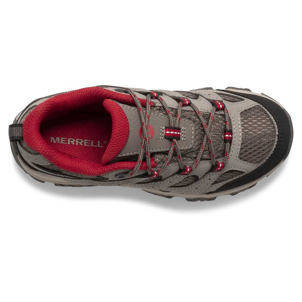 Boys' Merrell Moab 3 Sneakers Brown Red | Israel-182639