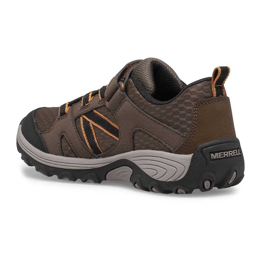 Boys' Merrell Outback Low Sneakers Brown | Israel-3120478