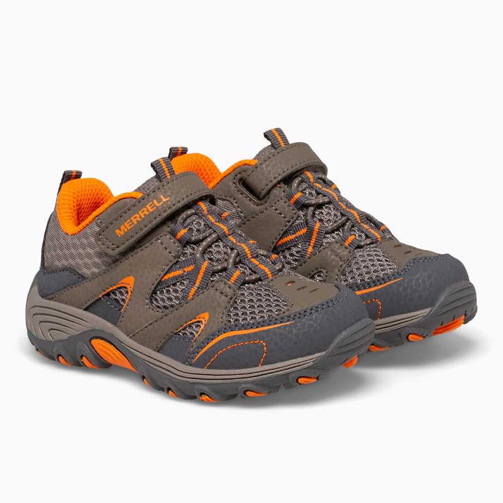 Boys' Merrell Trail Chaser Sneakers Grey | Israel-796403