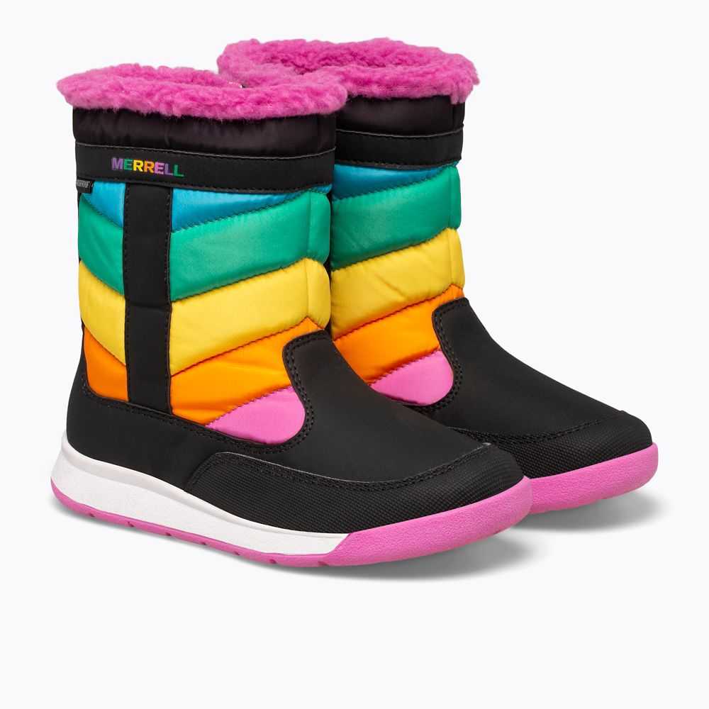 Girls' Merrell Alpine Puffer Waterproof Boots Multicolor | Israel-0483719