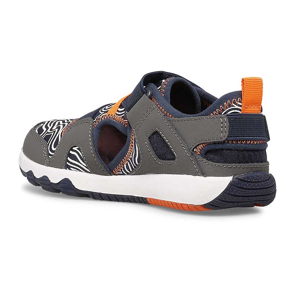 Girls' Merrell Hydro Water Shoes Grey/Navy | Israel-863109