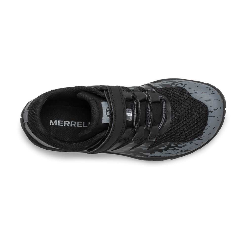 Girls' Merrell Trail Glove 5 Sneakers Black | Israel-937402