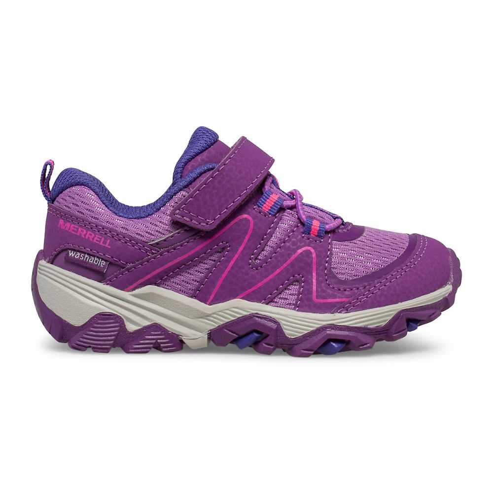 Girls\' Merrell Trail Quest Sneakers Purple | Israel-0183942