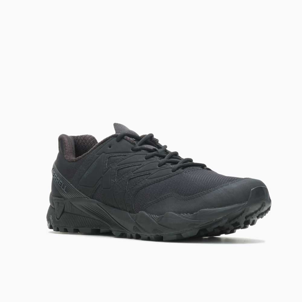 Men's Merrell Agility Peak Tactical Boots Black | Israel-708932