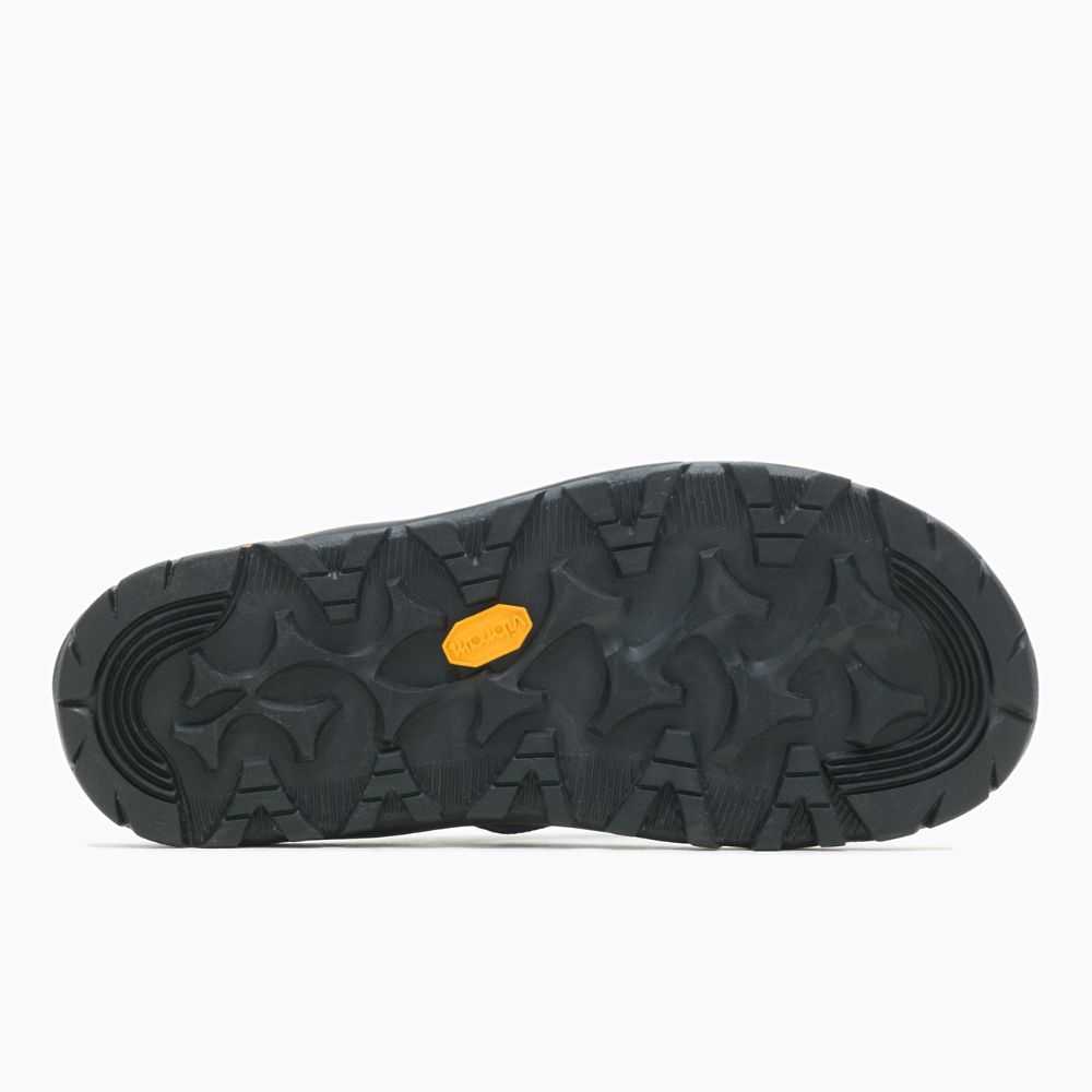 Men's Merrell Breakwater Flip Flops Black | Israel-680734