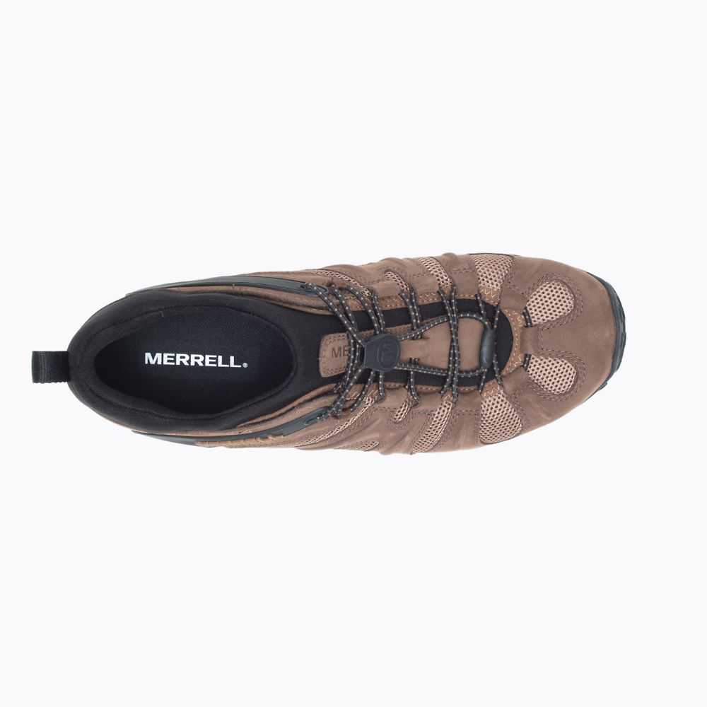 Men's Merrell Chameleon 8 Stretch Sneakers Brown | Israel-036948