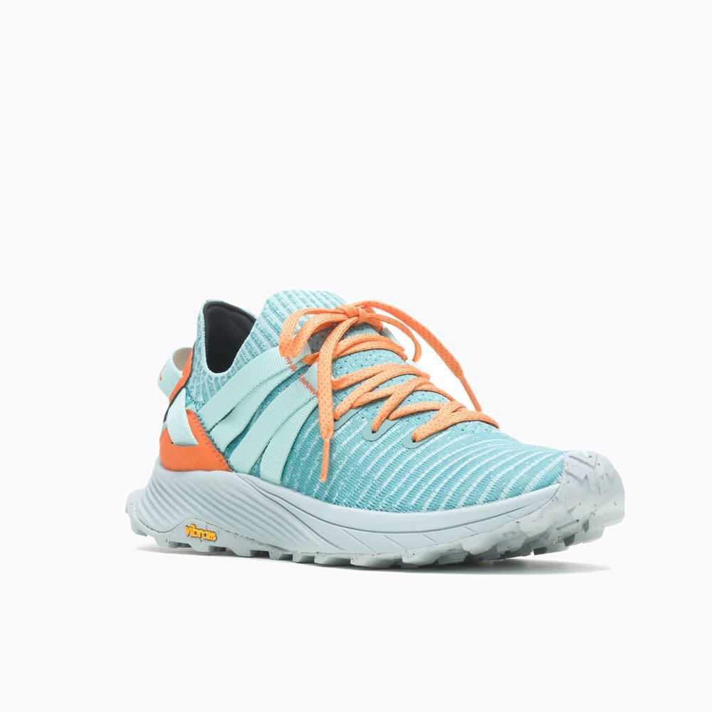 Men's Merrell Embark Lace Sneakers Turquoise | Israel-0684139