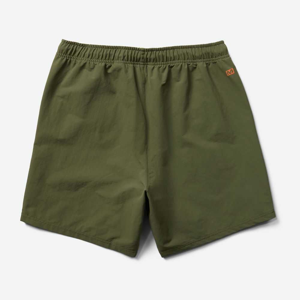 Men's Merrell Hayes Shorts Olive | Israel-894162