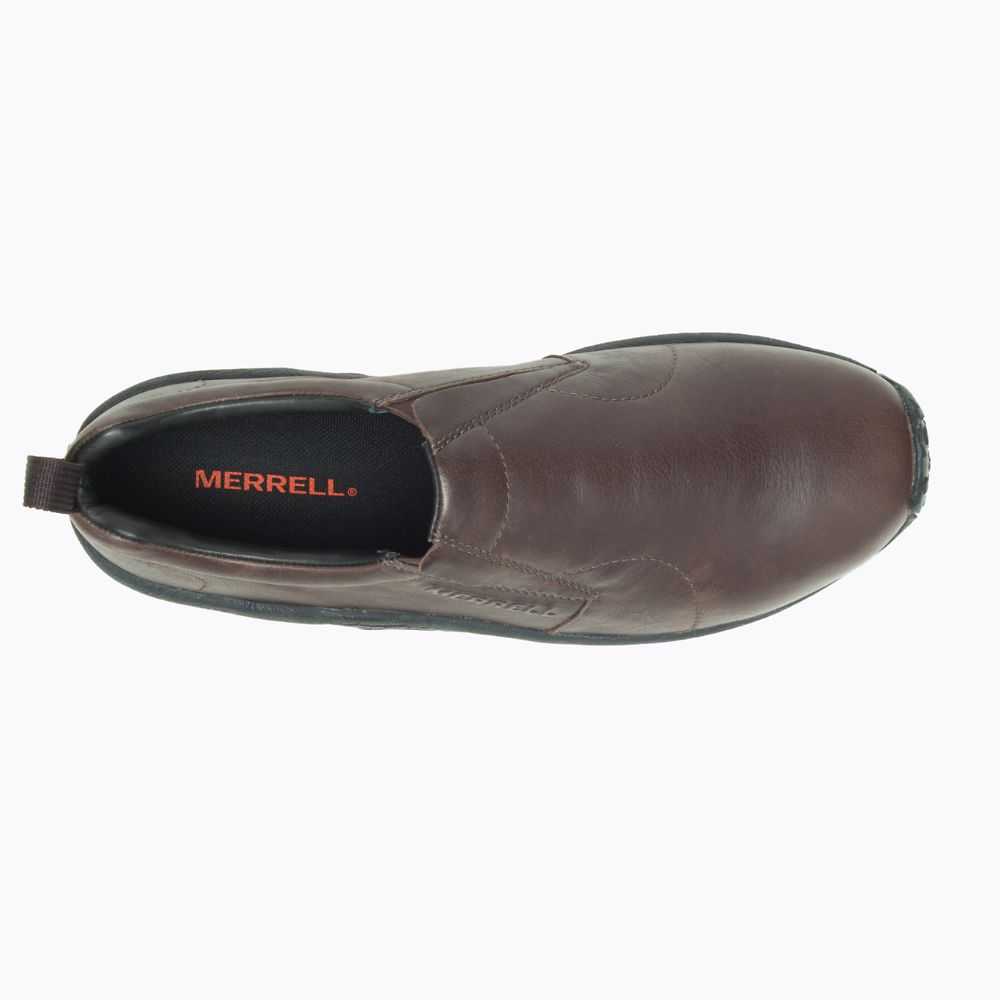 Men's Merrell Jungle Moc Leather 2 Casual Shoes Dark Brown | Israel-830796