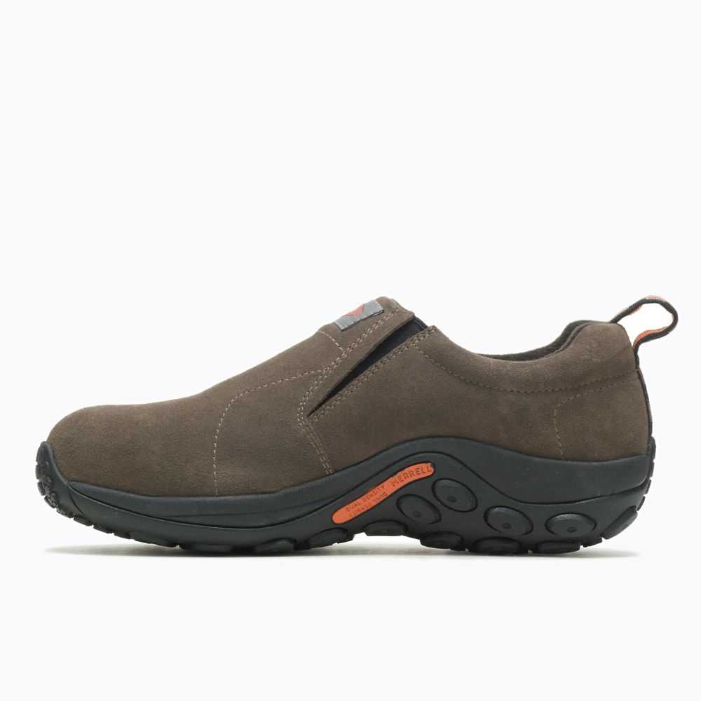 Men's Merrell Jungle Moc Slip On Shoes Grey | Israel-498312