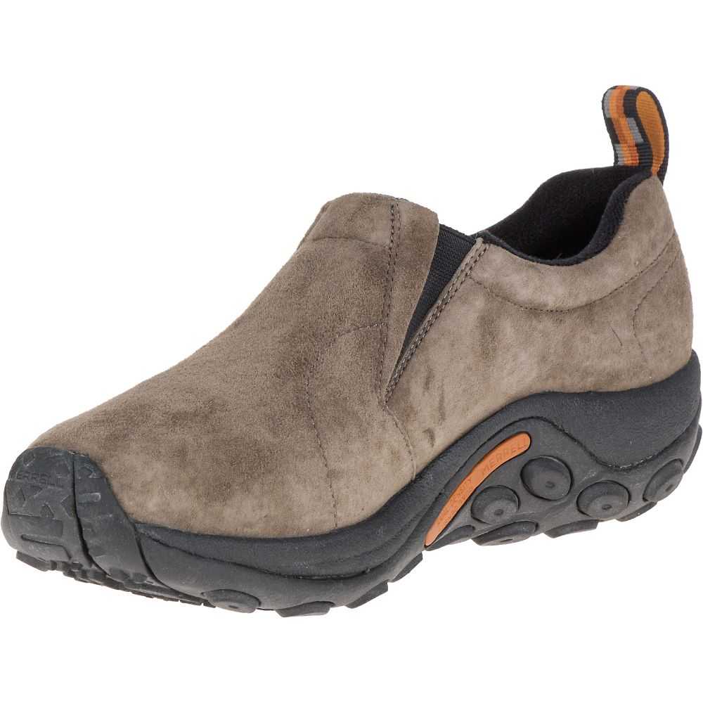 Men's Merrell Jungle Moc Waterproof Casual Shoes Grey | Israel-3981702