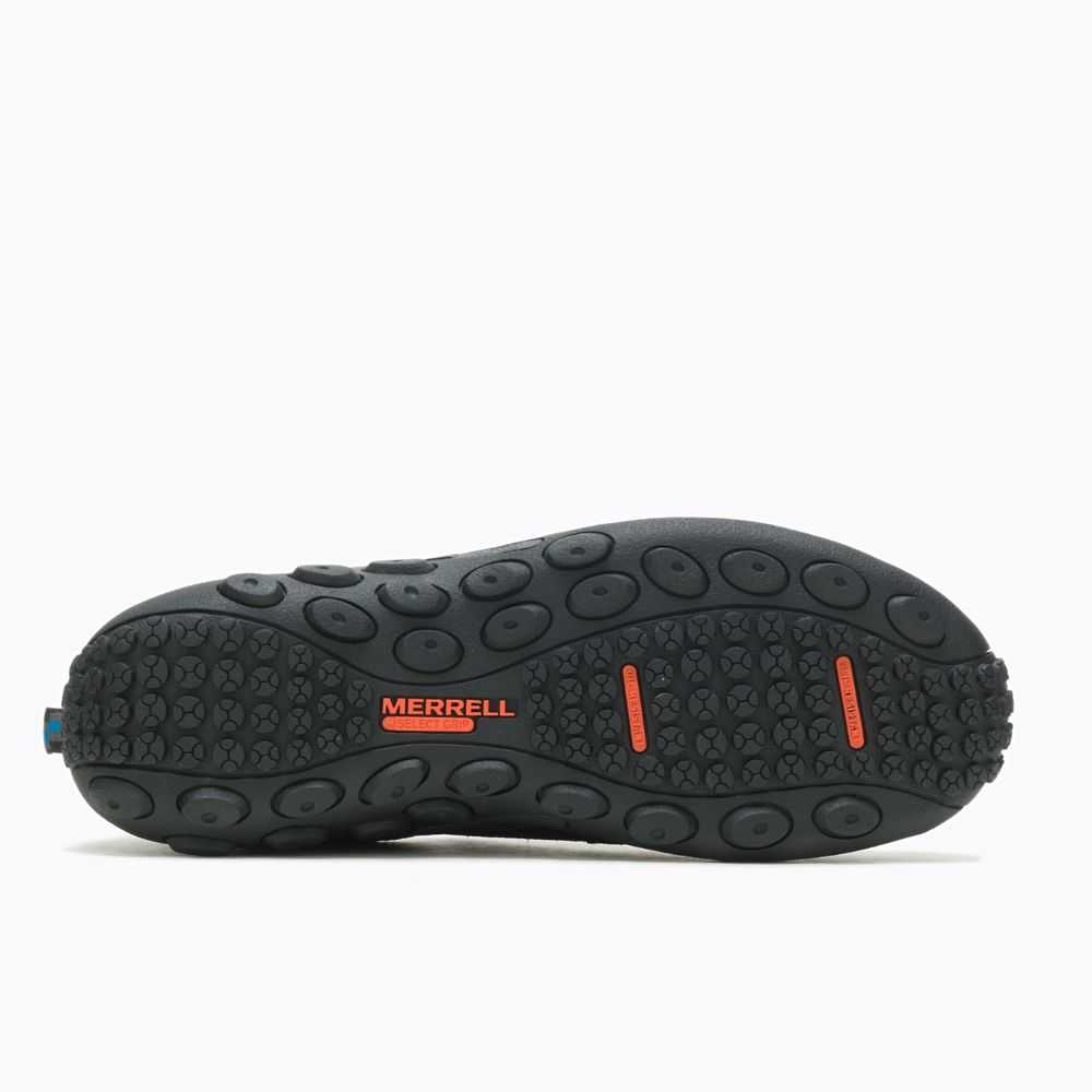 Men's Merrell Jungle Moc Wide Width Slip On Shoes Black | Israel-408139