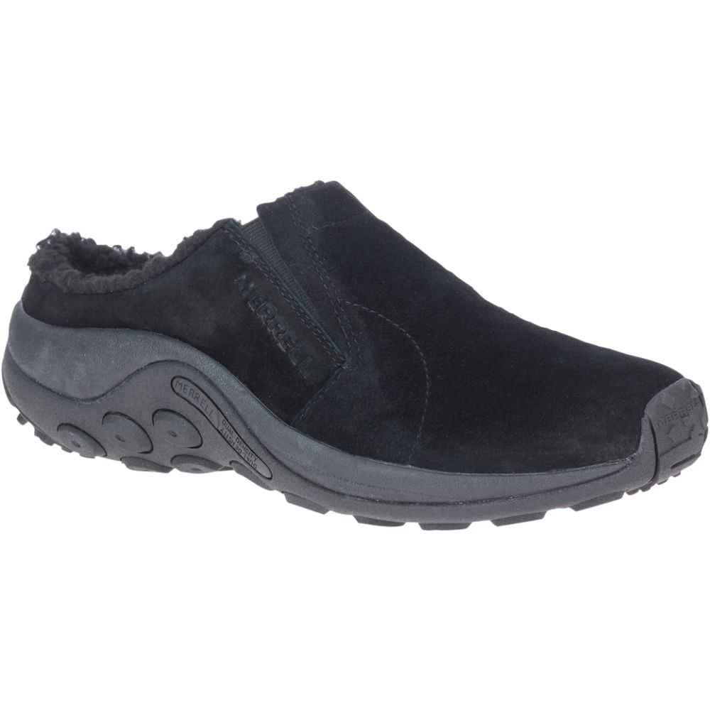 Men's Merrell Jungle Slide Slip On Shoes Black | Israel-2470983