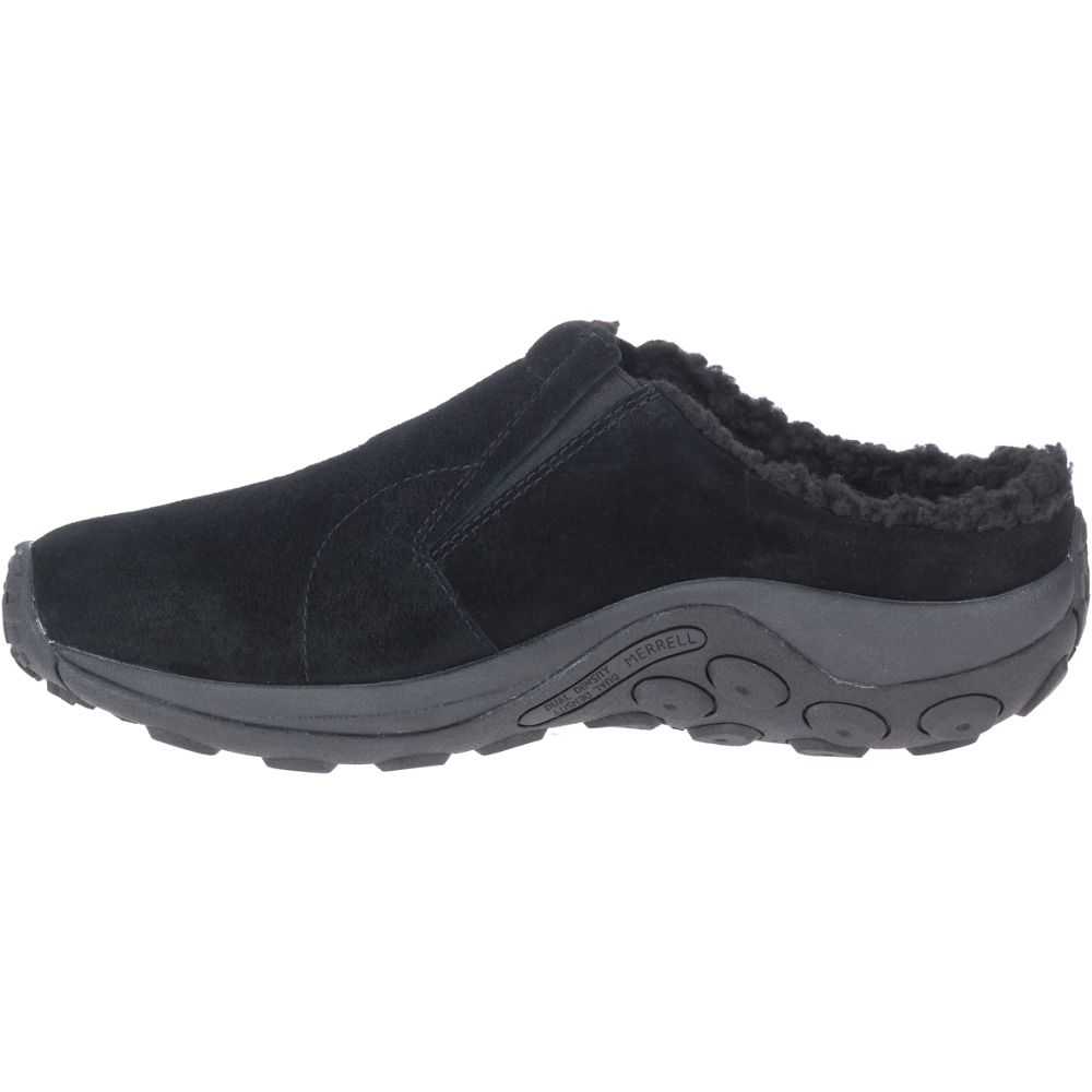 Men's Merrell Jungle Slide Slip On Shoes Black | Israel-2470983