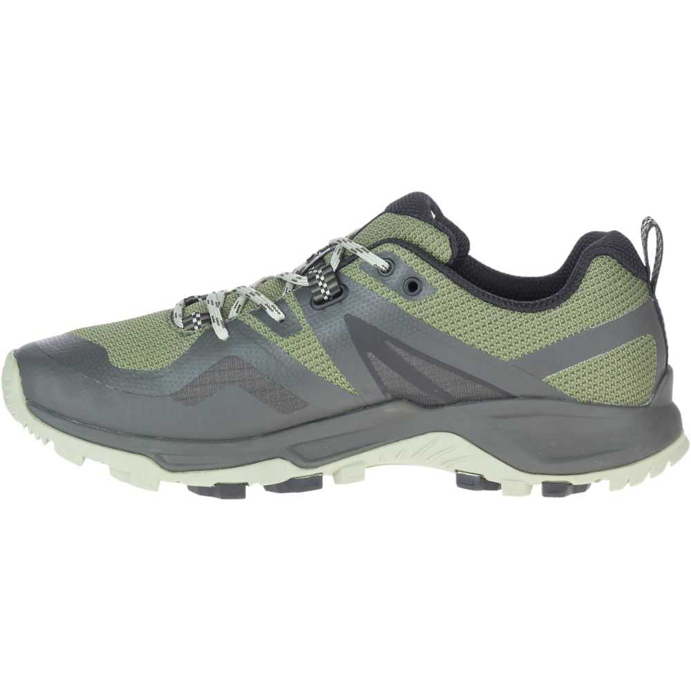 Men's Merrell MQM Flex 2 GORE-TEX® Trail Running Shoes Dark Green | Israel-4928016