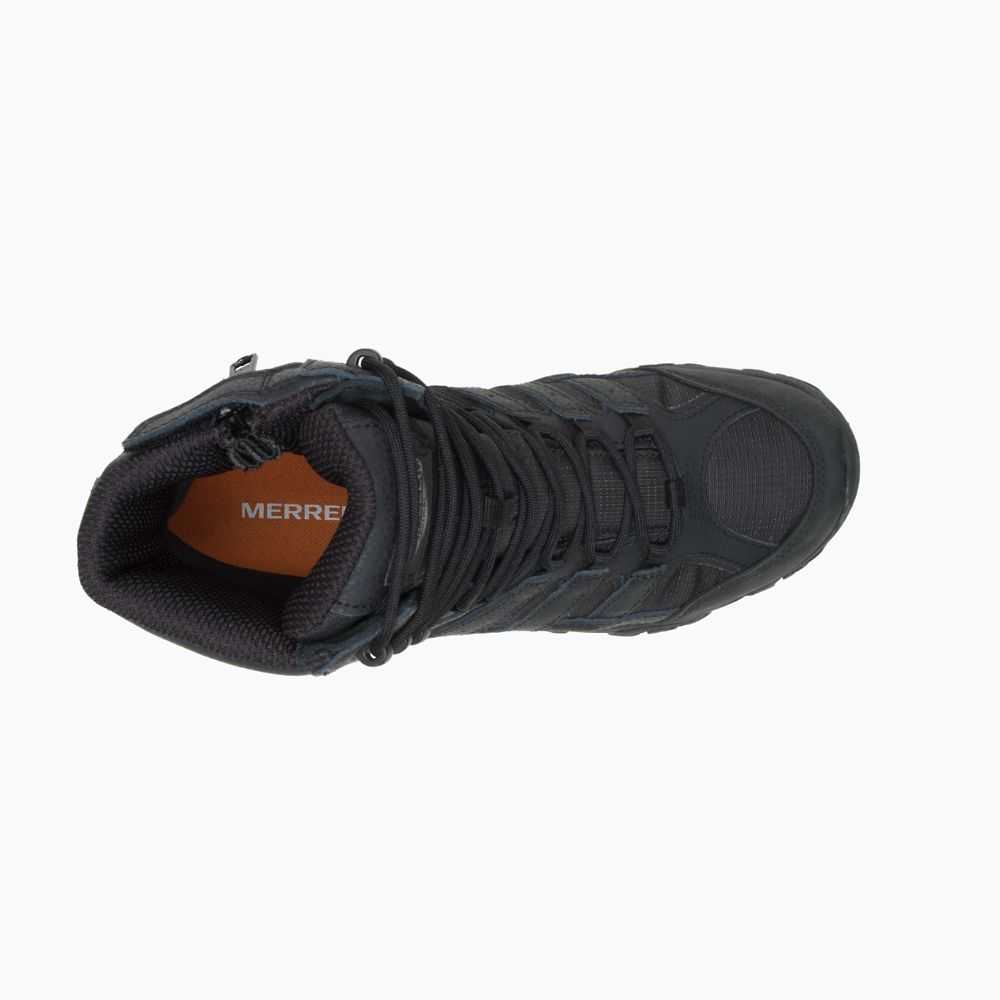 Men's Merrell Moab 2 8 Tactical Waterproof Work Boots Black | Israel-123807