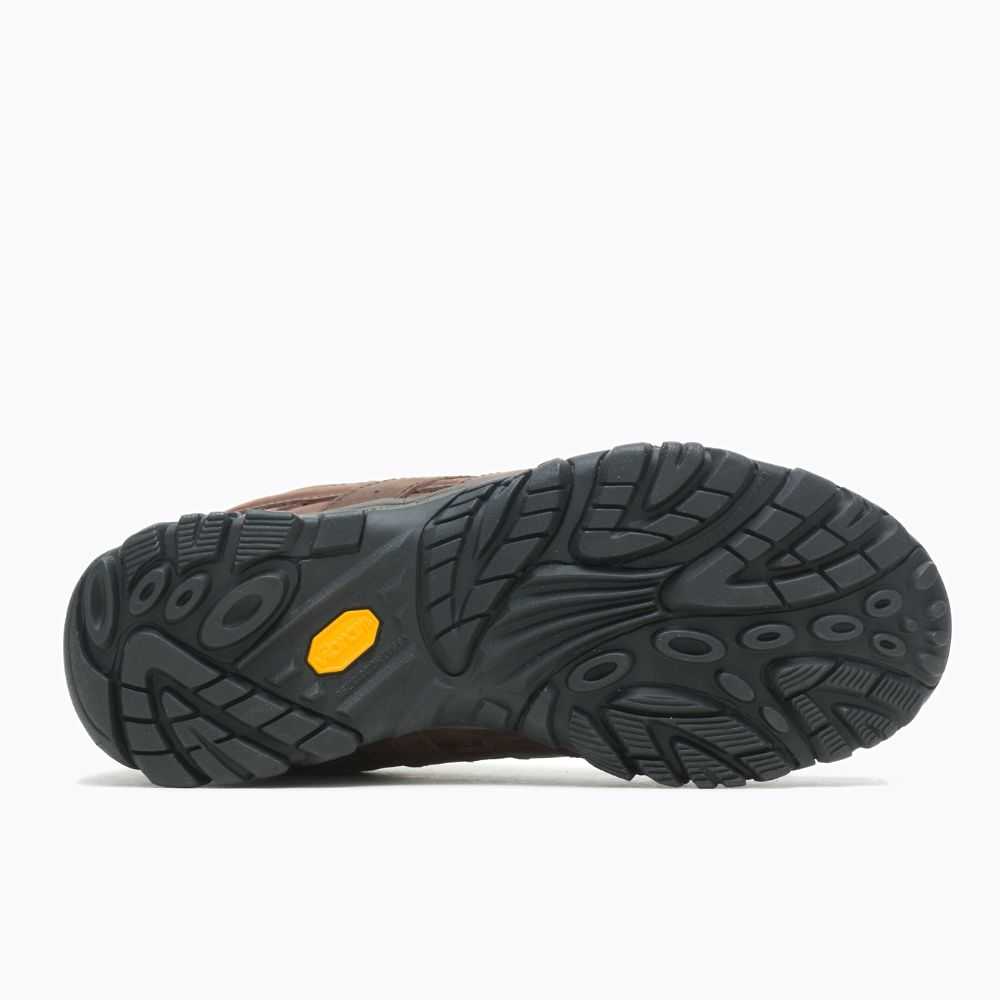 Men's Merrell Moab 2 Prime Waterproof Wide Width Hiking Shoes Brown | Israel-6102379