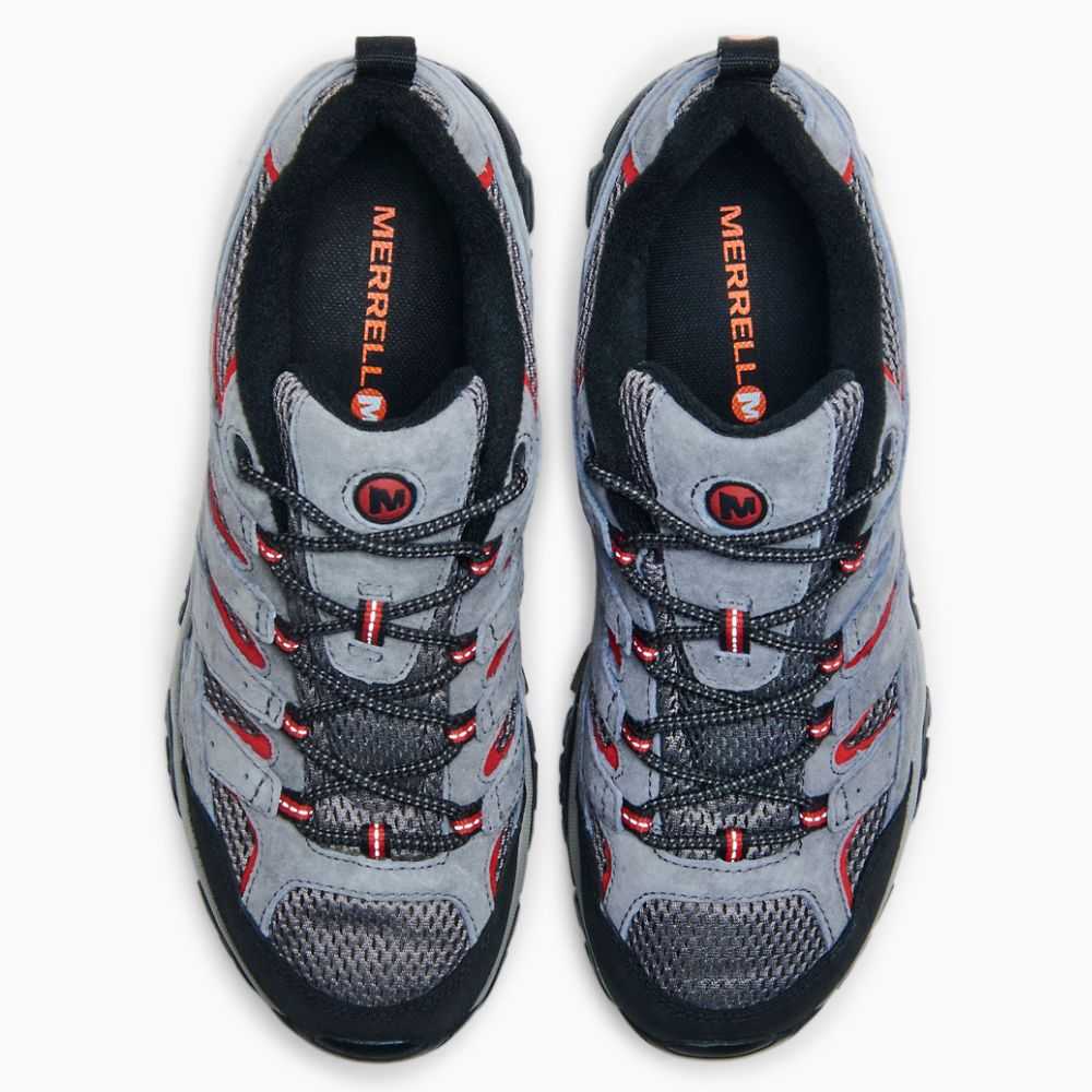 Men's Merrell Moab 2 Ventilator Hiking Shoes Grey | Israel-862497