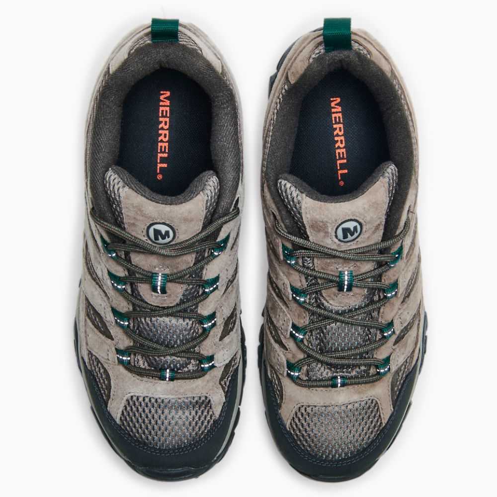 Men's Merrell Moab 2 Ventilator Wide Width Hiking Shoes Brown | Israel-630218