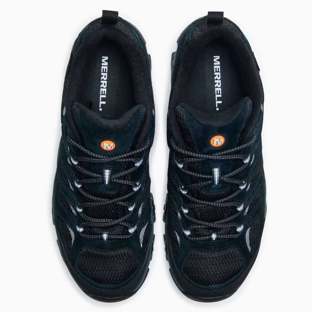 Men's Merrell Moab 3 GORE-TEX® Hiking Shoes Black/Grey | Israel-4387269