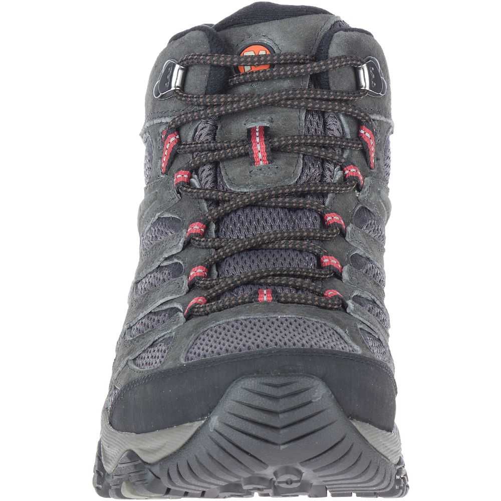 Men's Merrell Moab 3 Mid GORE-TEX® Hiking Boots Light Grey Green | Israel-361478