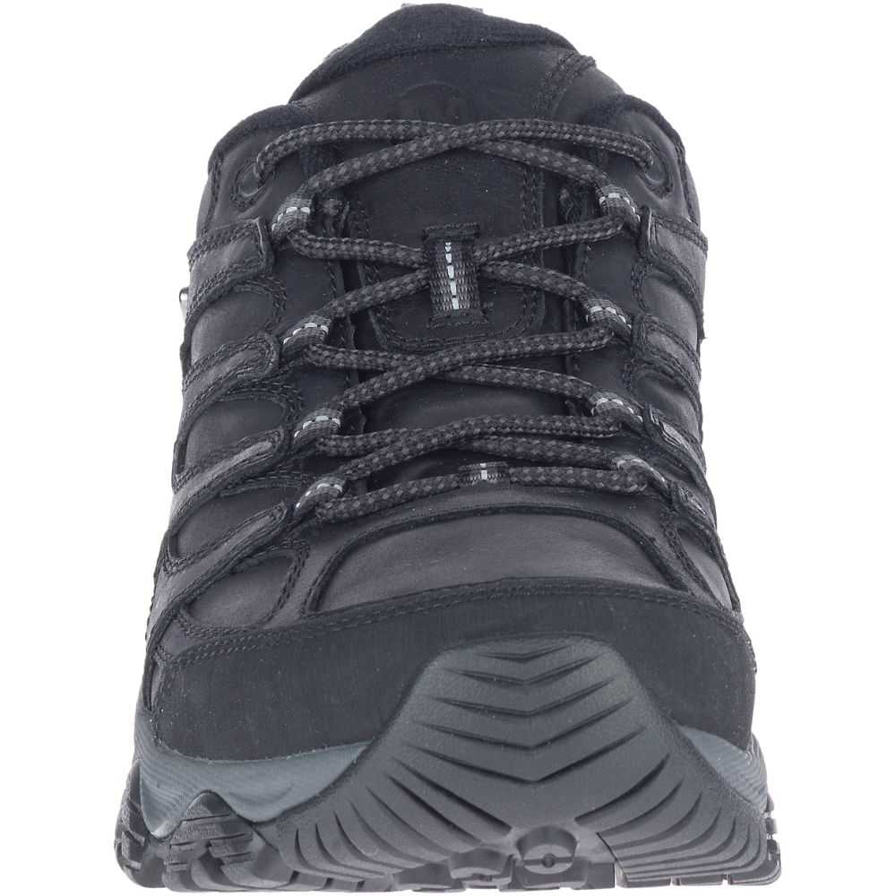 Men's Merrell Moab 3 Prime Waterproof Hiking Shoes Black | Israel-613490