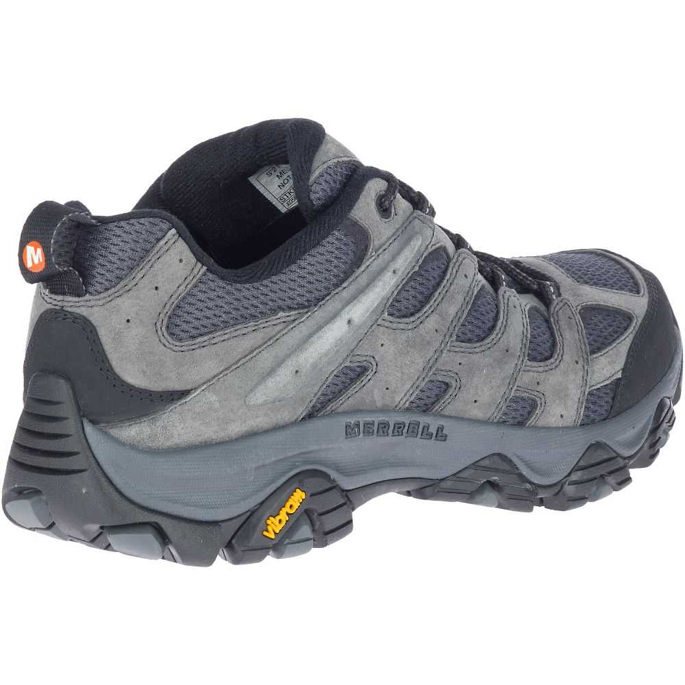 Men's Merrell Moab 3 Wide Width Hiking Shoes Grey | Israel-380167