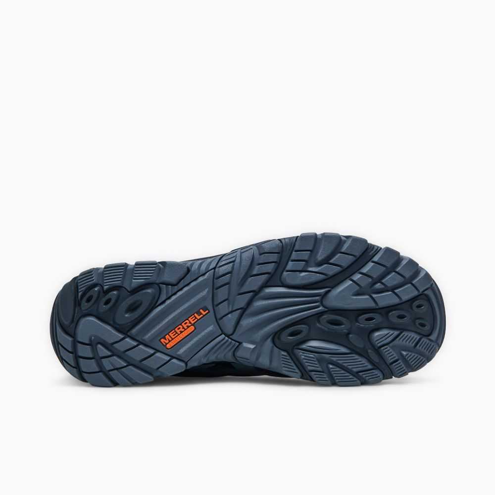 Men's Merrell Moab Edge 2 Hiking Shoes Dark Blue | Israel-268417