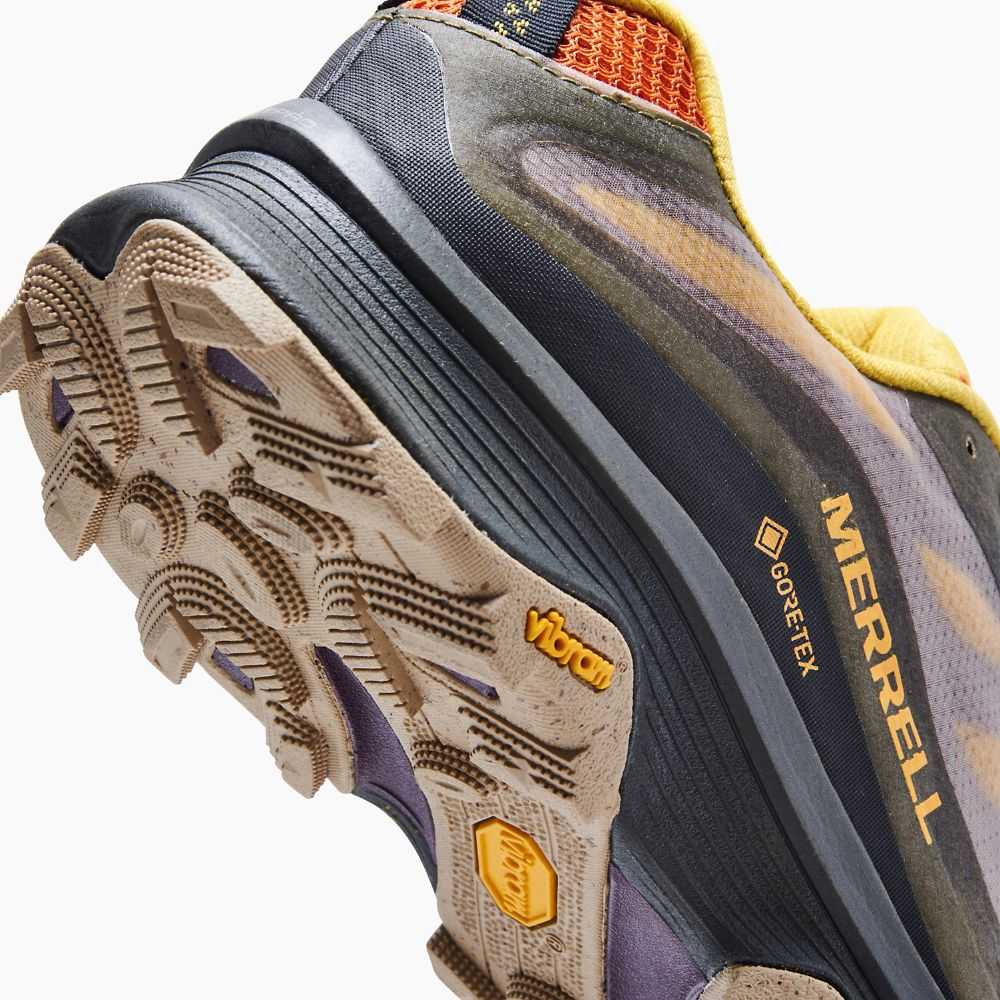 Men's Merrell Moab Speed GORE-TEX® Hiking Shoes Multicolor | Israel-309146