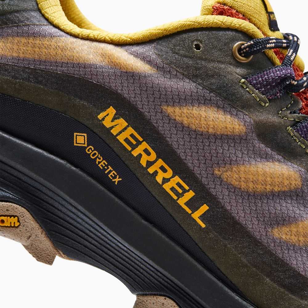 Men's Merrell Moab Speed GORE-TEX® Hiking Shoes Multicolor | Israel-309146