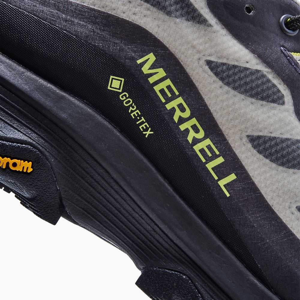 Men's Merrell Moab Speed GORE-TEX® Walking Shoes Deep Grey | Israel-014378