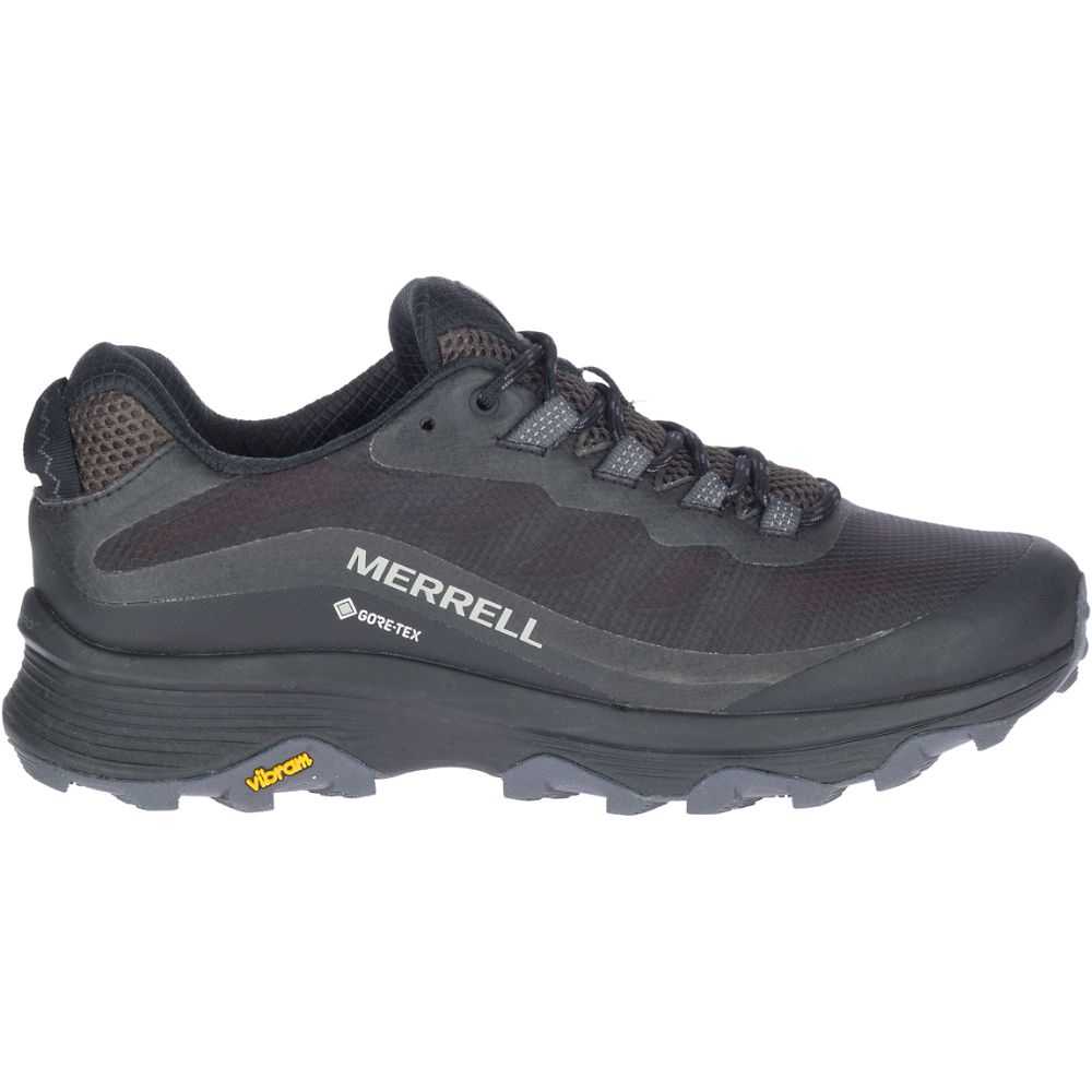 Men's Merrell Moab Speed GORE-TEX® Walking Shoes Black | Israel-861294