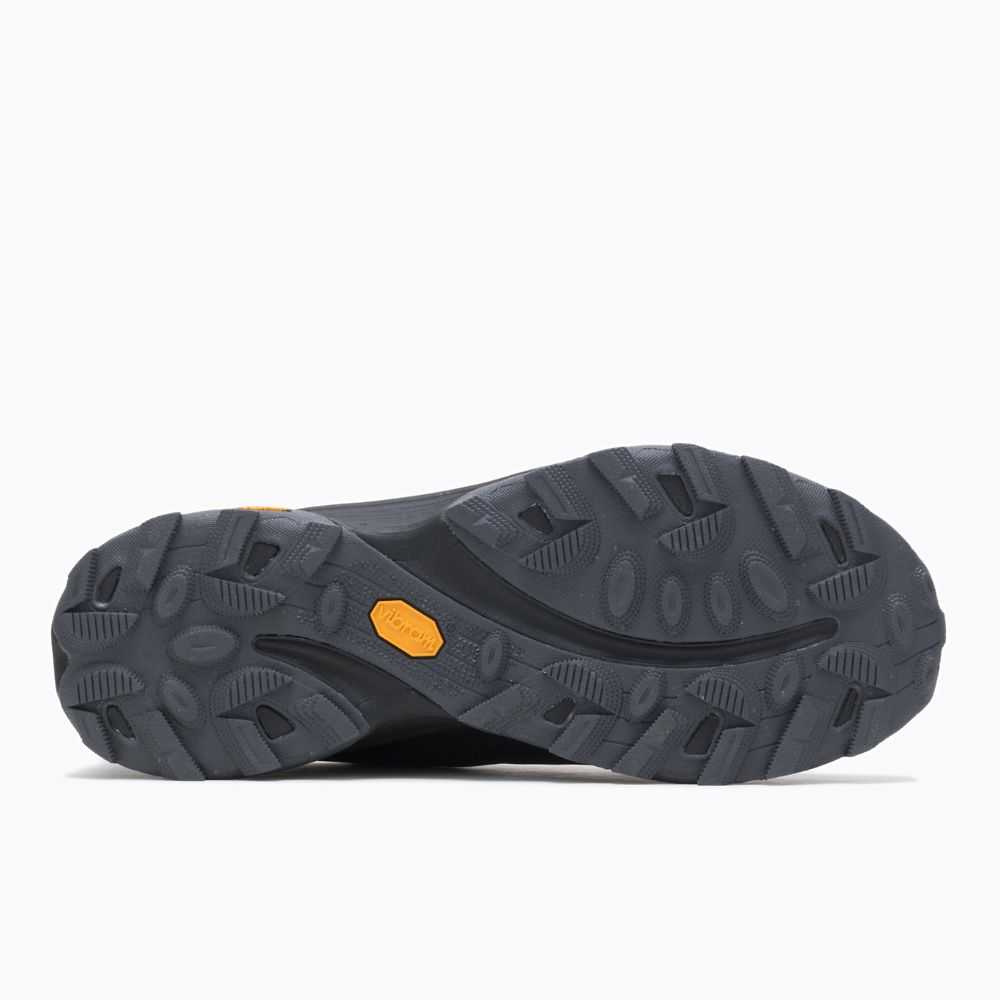 Men's Merrell Moab Speed Hiking Shoes Black | Israel-831204