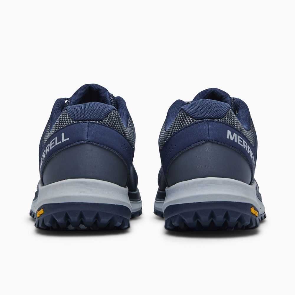 Men's Merrell Nova 2 Eco Dye Trail Running Shoes Navy | Israel-794163