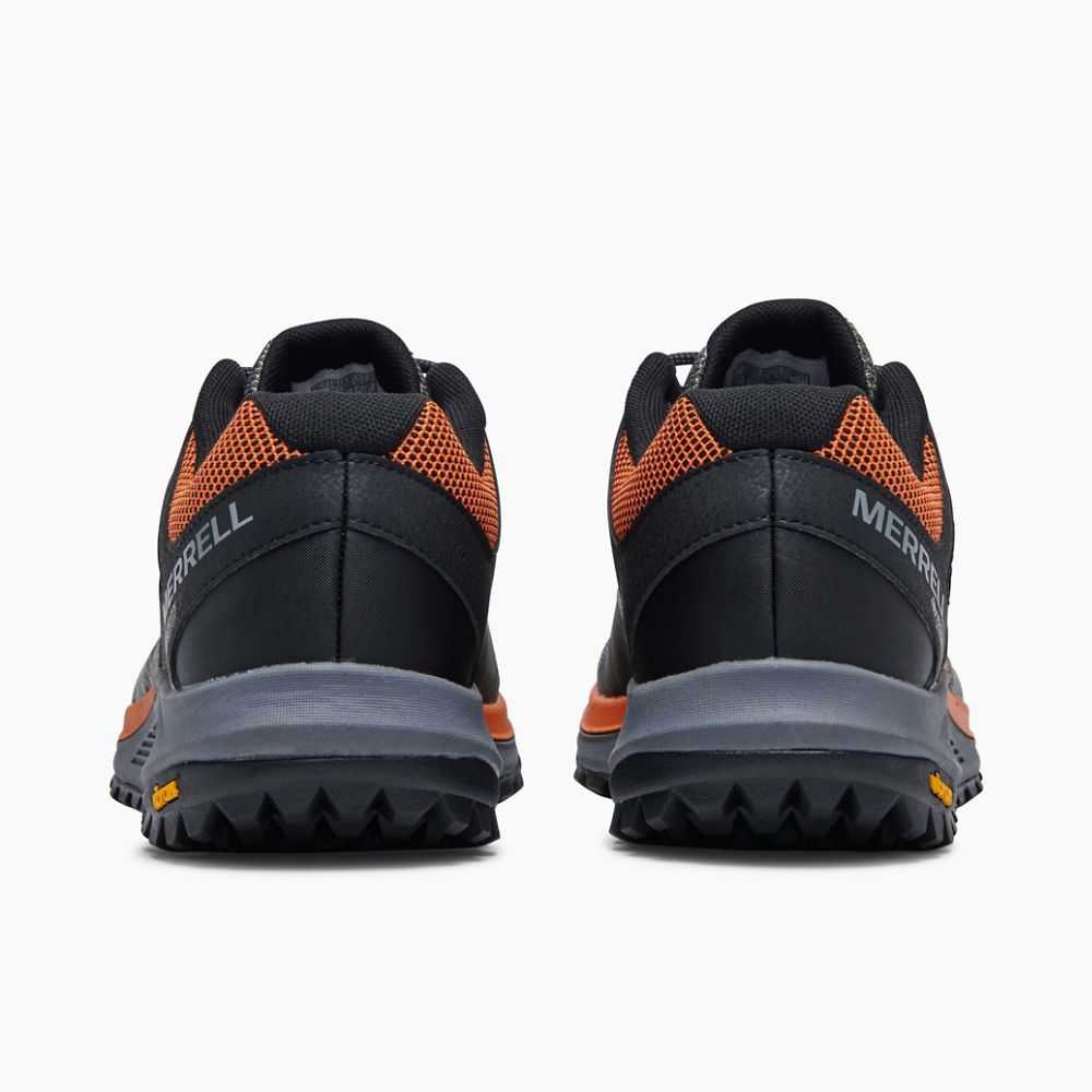 Men's Merrell Nova 2 GORE-TEX® Trail Running Shoes Deep Grey | Israel-6093428