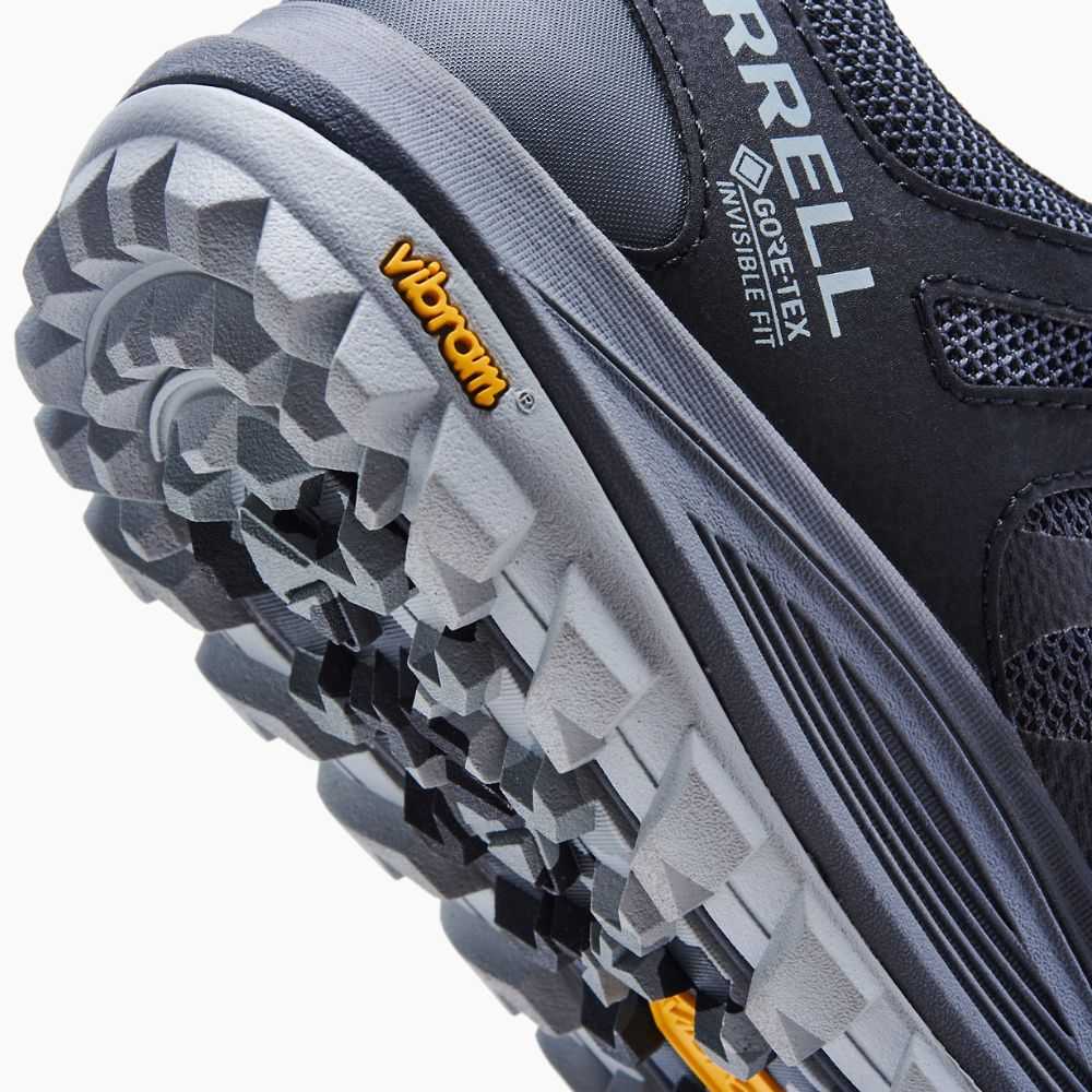 Men's Merrell Nova 2 GORE-TEX® Trail Running Shoes Grey | Israel-817206